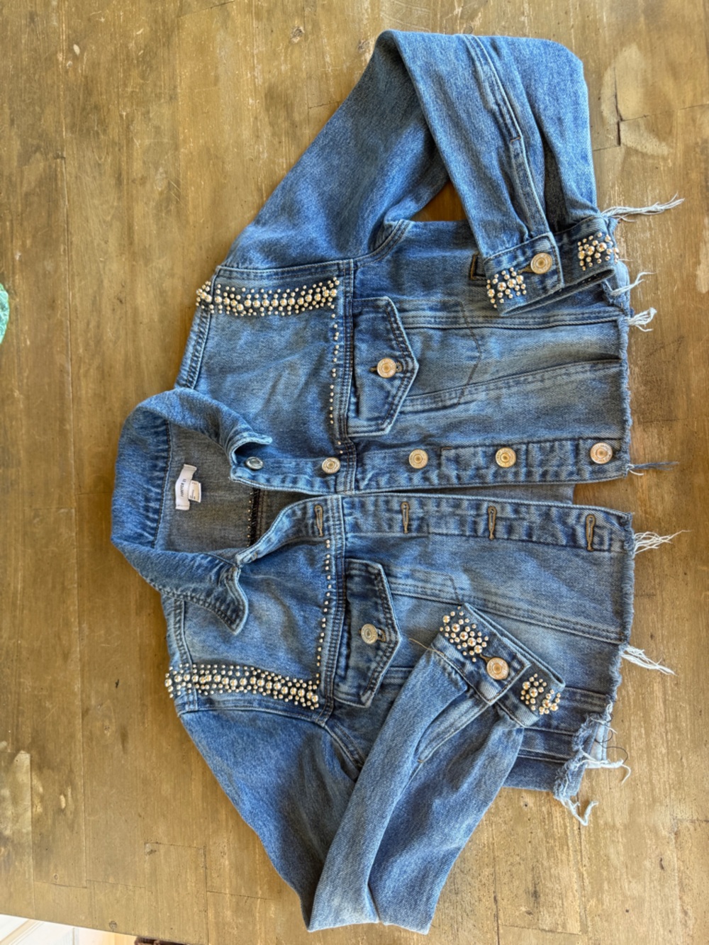 Forever 21 Light Blue Denim Jacket Size Small